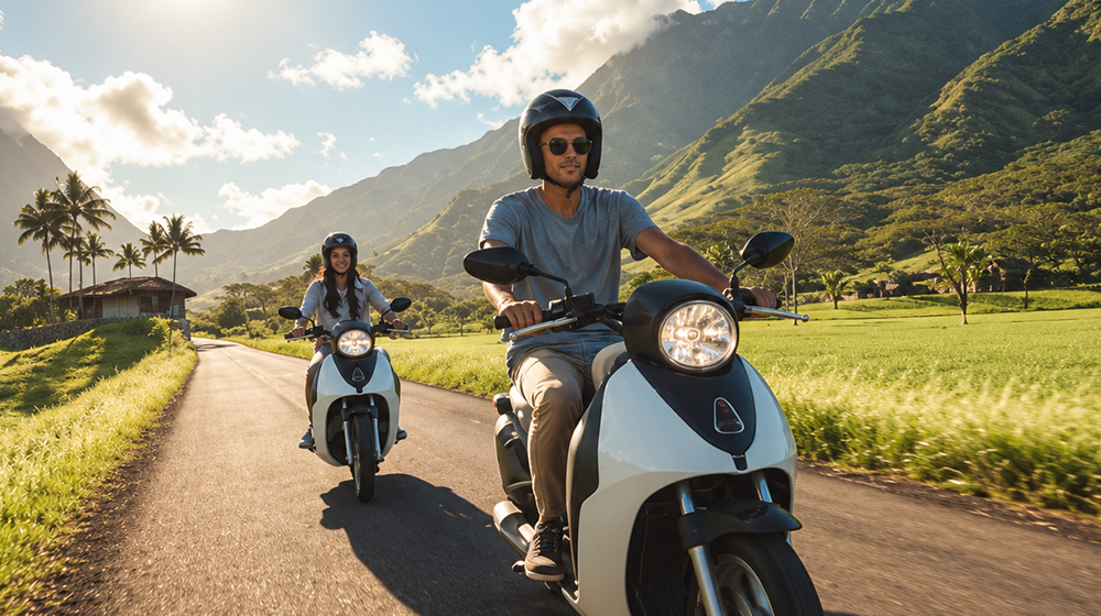 Waikiki Mopeds moped rentals in Waikiki Hawaii